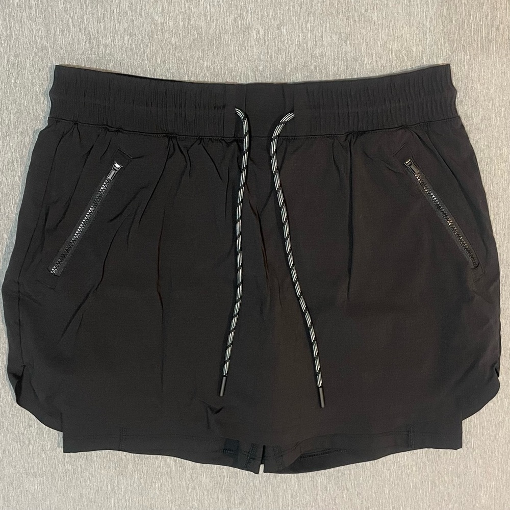 Athleta Trekkie Skort Black Size 6 - Picture 2 of 8